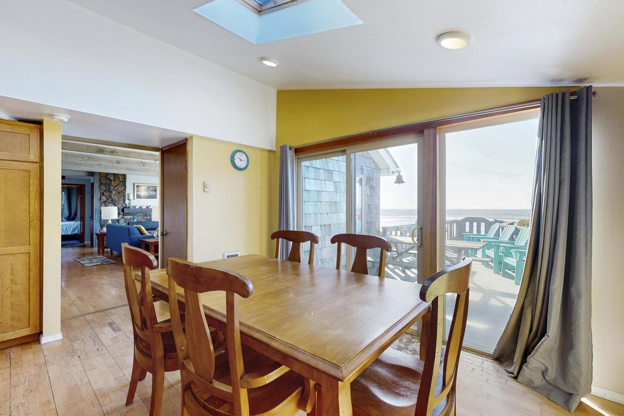 Seadrifter Oceanfront Beach House Seal Rock Kültér fotó